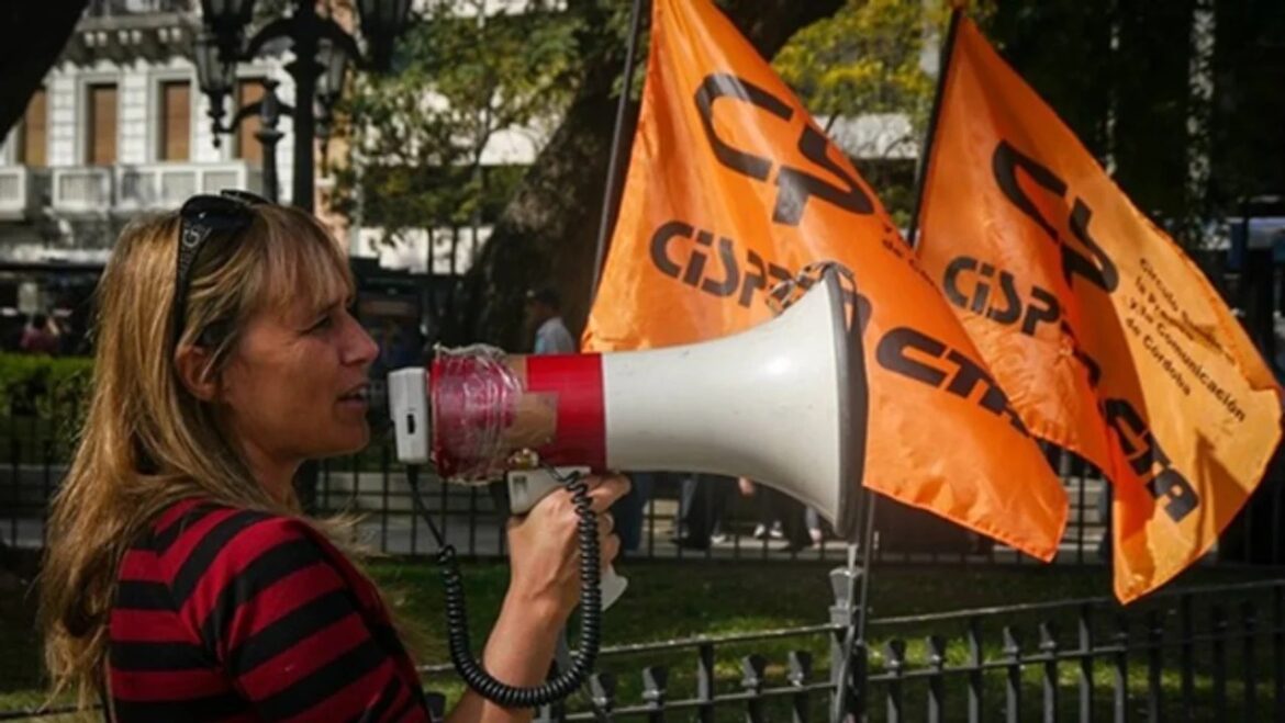 El sindicato de periodistas de paro por 24 horas en Córdoba