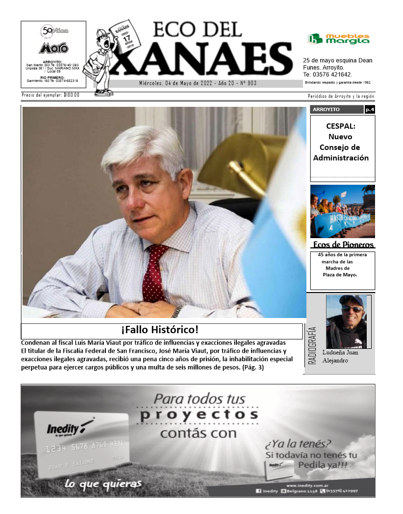 PERIÓDICO ECO DEL XANAES