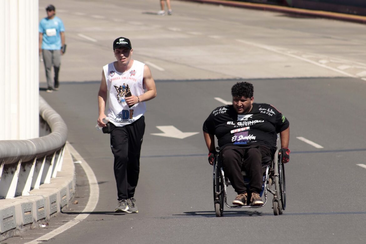 Entre subidas y desafíos, Nahuel Maldonado concluyó su última maratón del 2024